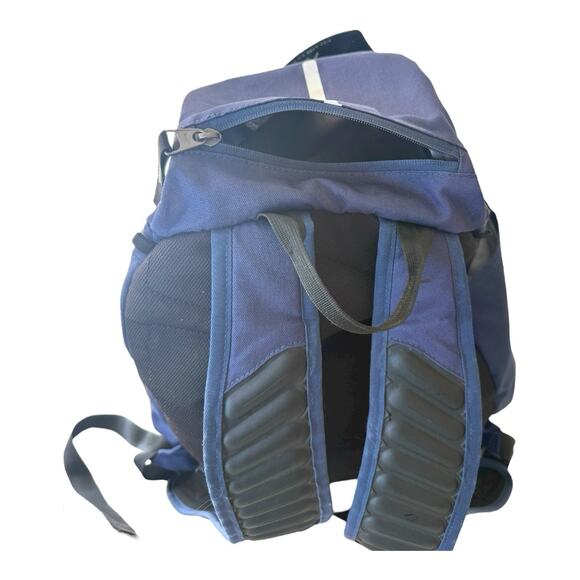Nike Elite Quad Zip System Blue NQZS Logo Sports Gym Travel Backpack Ball EUC - Picture 7 of 11